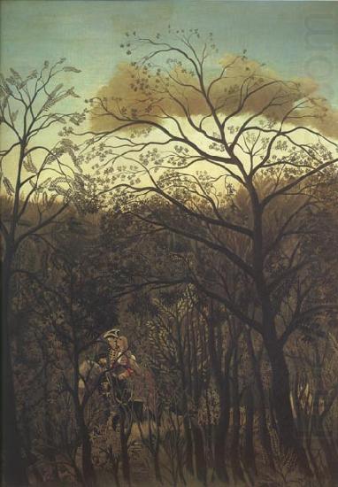 Henri Rousseau The Rendezvous in the Forest china oil painting image